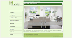 Desktop Screenshot of khw-rwd.de